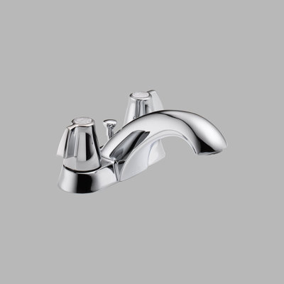 Delta Classic Centerset Bathroom Faucet with Double Lever Handles