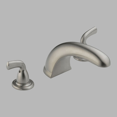 Delta Foundations Core-B Double Handle Deck Mount Roman Tub Faucet Trim