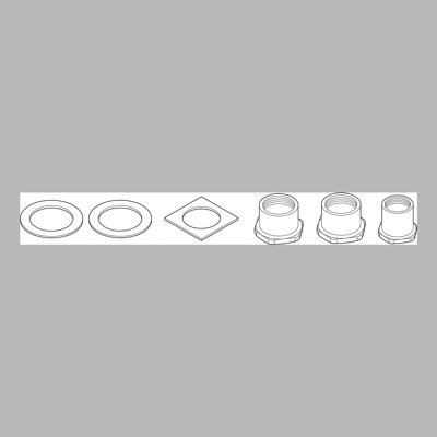 Delta Thick Deck Mounting Kit for Waterfall 2 Handle Kitchen Faucet