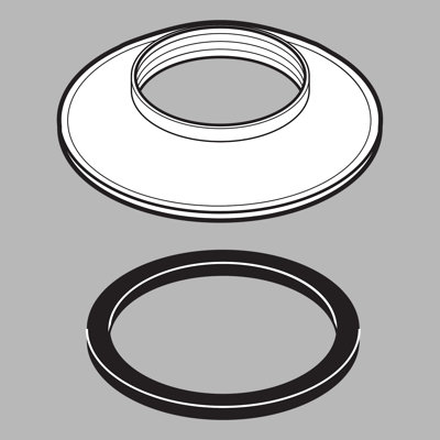 Delta Replacement Gasket and Base for Roman Tub Faucet