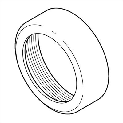 Delta Replacement Bonnet Unplated Shower