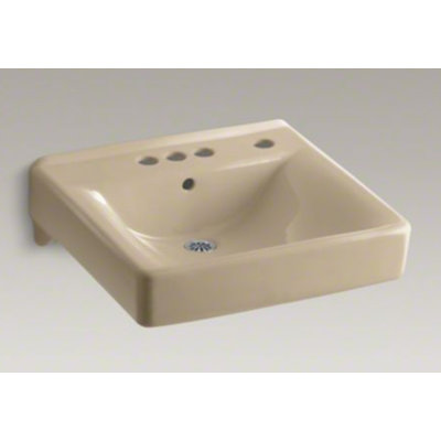 Kohler Soho Wall-Mounted Or Concealed Carrier Arm Mounted Commercial Bathroom Sink
