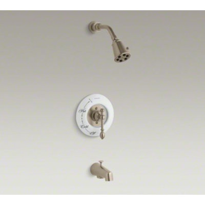 Kohler IV Georges Brass Rite-Temp Pressure-Balancing Bath and Shower Faucet Trim
