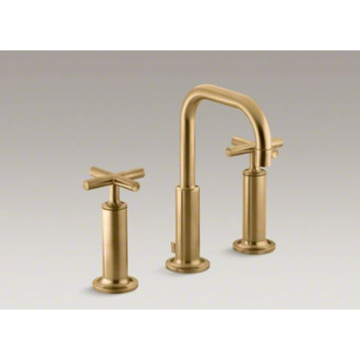 Kohler Purist Widespread Bathroom Faucet with Double High Cross Handles