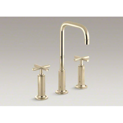 Kohler Purist Widespread Bathroom Faucet with Double High Cross Handles