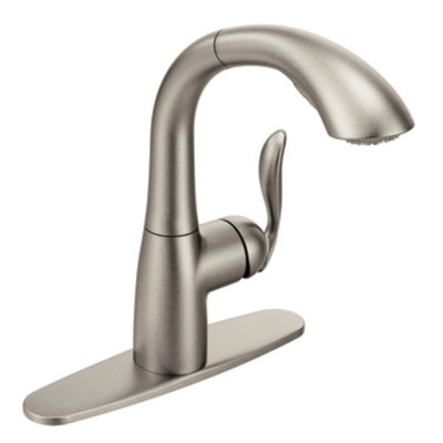 Moen Arbor One Handle High Arc Kitchen Faucet