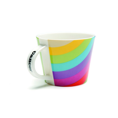 French Bull Cancer Porcelain Mug