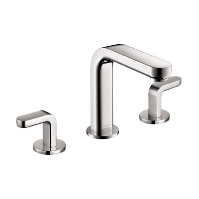 Hansgrohe Metris S Widespread Bathroom Faucet with Double Lever Handles
