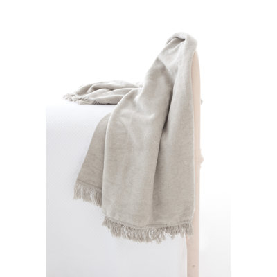Pine Cone Hill Windsor Fleece Fringed Throw