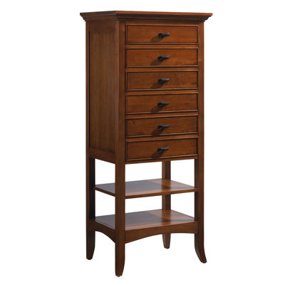 Modern Shaker 6 Drawer City Chest by Cresent Furniture -image
