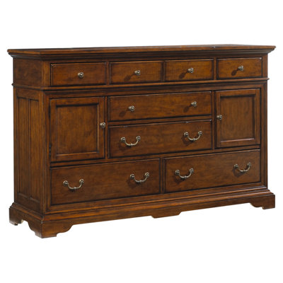 Casual Living 8 Drawer Combo Dresser by Cresent Furniture -image