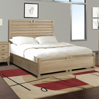 Hampton Storage Slat Bed by Cresent Furniture -image
