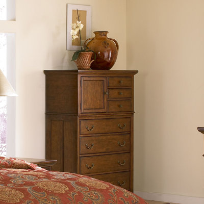 Casual Living 7 Drawer Gentleman's Chest by Cresent Furniture -image