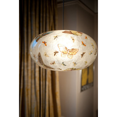 Tay Lighting Butterflies Multicolor Pendant