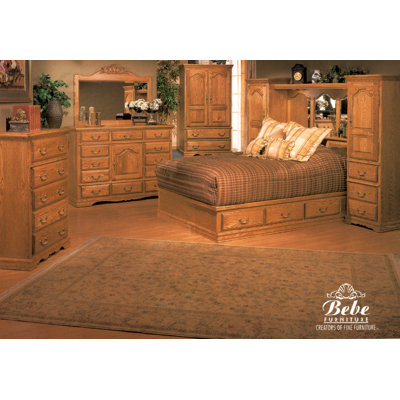 Country Heirloom Pier Wall Bedroom Collection by Bebe Furniture -image