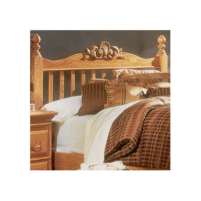 Country Heirloom Slat Post Headboard / Footboard by Bebe Furniture -image