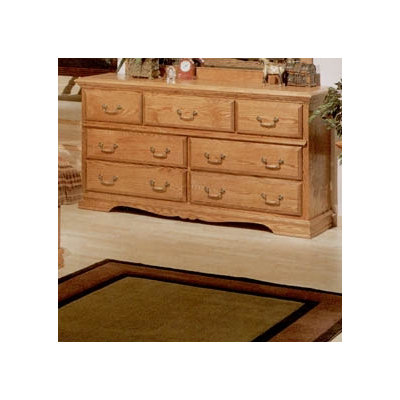 Country Heirloom 7 Drawer Dresser by Bebe Furniture -image