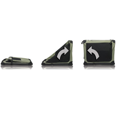 Noz2Noz 30" Green Pet Model N2 Sof-Krate
