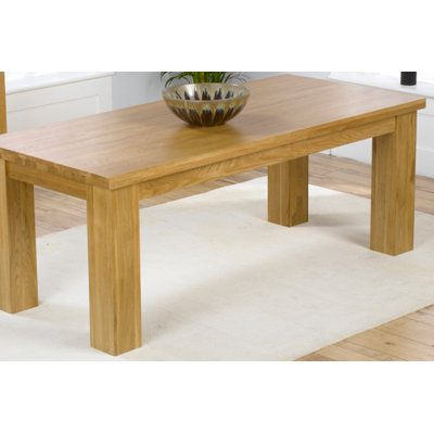 Mark Harris Furniture Barcelona Solid Oak Dining Table
