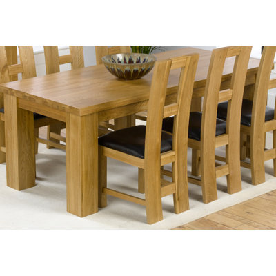 Mark Harris Furniture Barcelona Solid Oak Dining Table