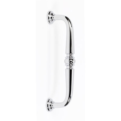 Alno Inc Charlie 4" Cabinet Pull with Brass Construction