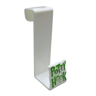 Ginsey Potty Hook in White
