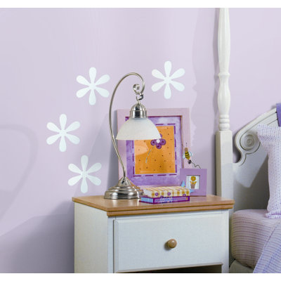Room Mates Flower Small Peel and Stick Mirror (Set of 4)