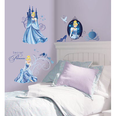 Disney Princess Cinderella Peel and Stick Wall Decals