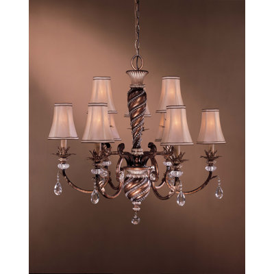 Minka Lavery Aston Court  Chandelier with Optional Medallion