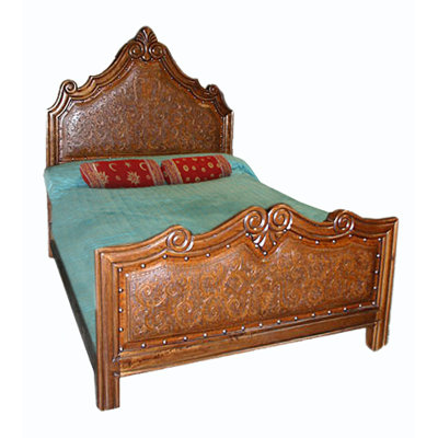 Elizabeth Panel Bed by New World Trading -image