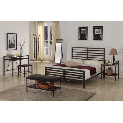 Manhattan Metal Bedroom Collection by InRoom Designs -image