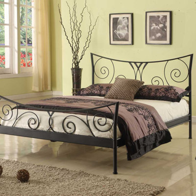 Metal Bed by InRoom Designs -image
