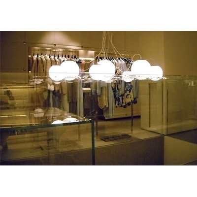 Oluce Plateau 74.8" Suspension Lamp