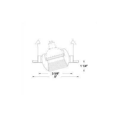 WAC Lighting 4" Low Voltage Eyeball Recessed Lighting Trim