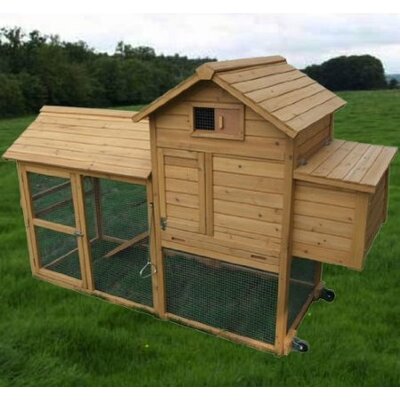Aosom Deluxe Portable Backyard Chicken Coop with Nesting box &amp; Reviews 