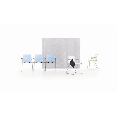 Arper Catifa 46 Side Chair with Two-Tone Seat