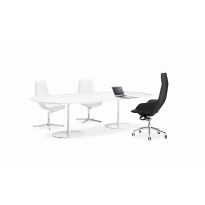 Arper Aston High-Back Leather Executive Task Chair