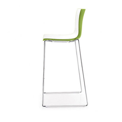 Arper Catifa 46 Barstool with Two-Tone Seat