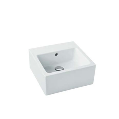 ... Area Boutique Ice Small Square Ceramic Bathroom Sink - 20110 /PA30