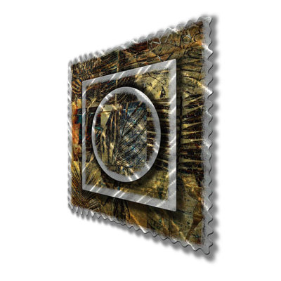 All My Walls Pleasant Pine Needles Contemporary Wall Art - 23" x 23"