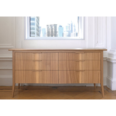 Rift 6 Drawer Low Dresser by Semigood Design -image