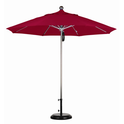 California Umbrella 9' Steel Market Umbrella