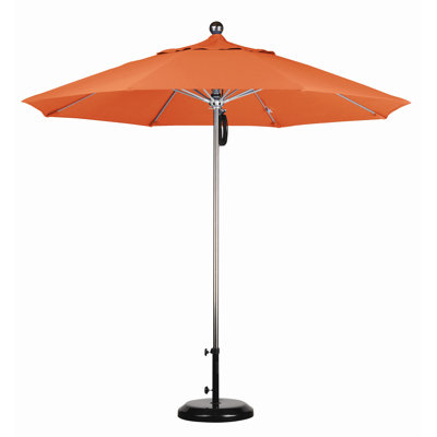 California Umbrella 9' Steel Market Umbrella