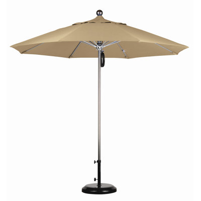 California Umbrella 9' Steel Market Umbrella