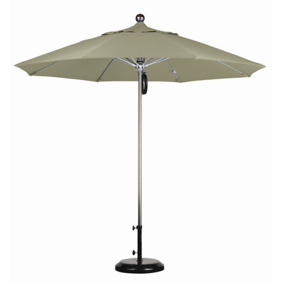 California Umbrella 9' Steel Market Umbrella