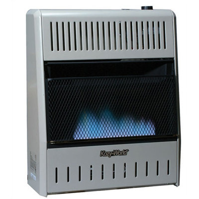 30000 BTU Blue Flame Dual Fuel Gas Heater