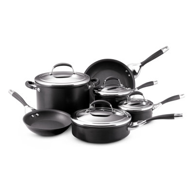 Elite Aluminum 10-Piece Cookware Set