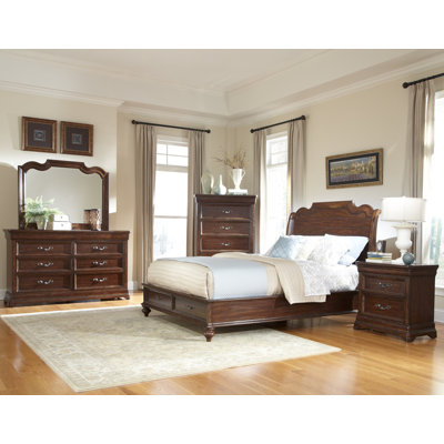 Signature Storage Sleigh Bedroom Collection by American Woodcrafters -image