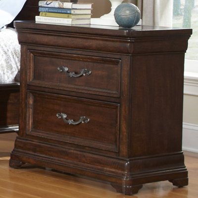 Signature 2 Drawer Nightstand by American Woodcrafters -image