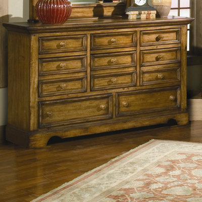 Eagles Nest Triple 8 Drawer Dresser by American Woodcrafters -image